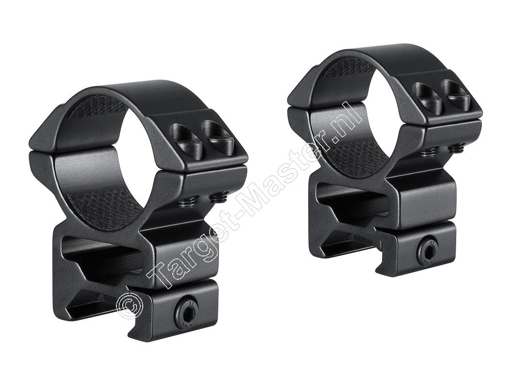 Hawke MATCH MOUNT Weaver Mounts for 30mm Scope HIGH 2 piece